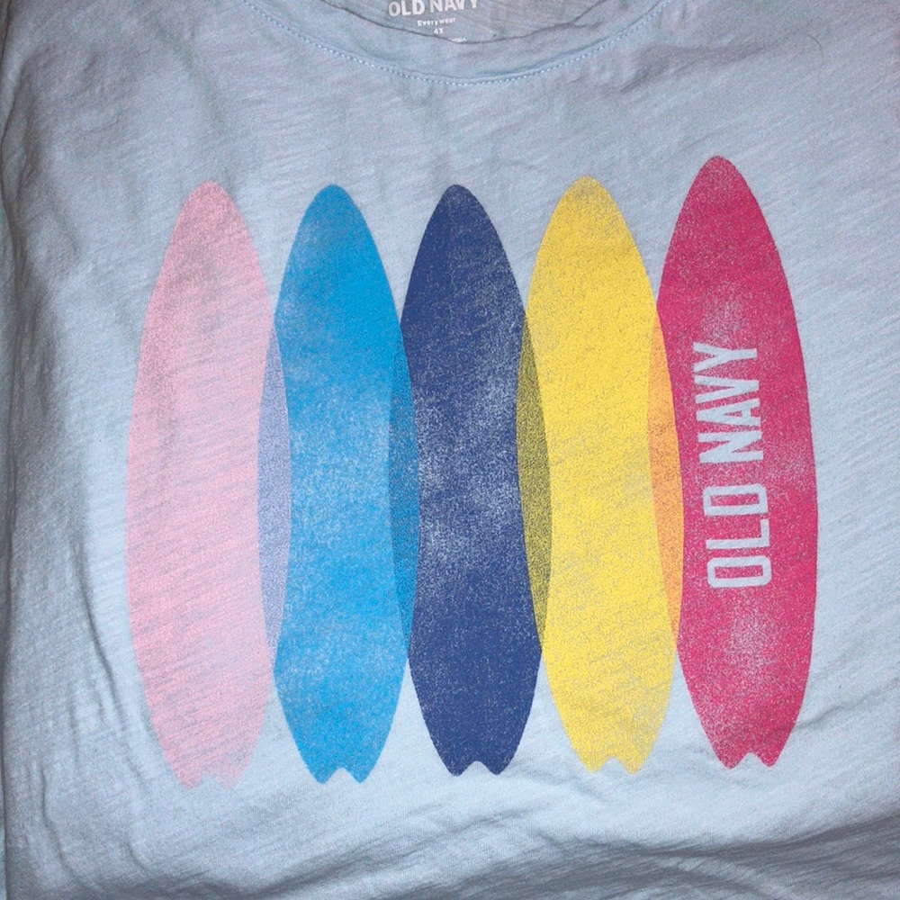 🎉4 for $20 Old Navy Surfboard Graphic Tank, 4X
